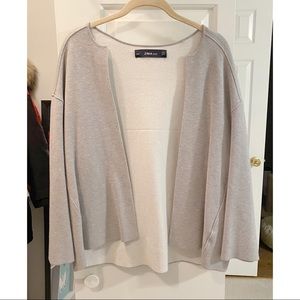 Zara knit open cardigan